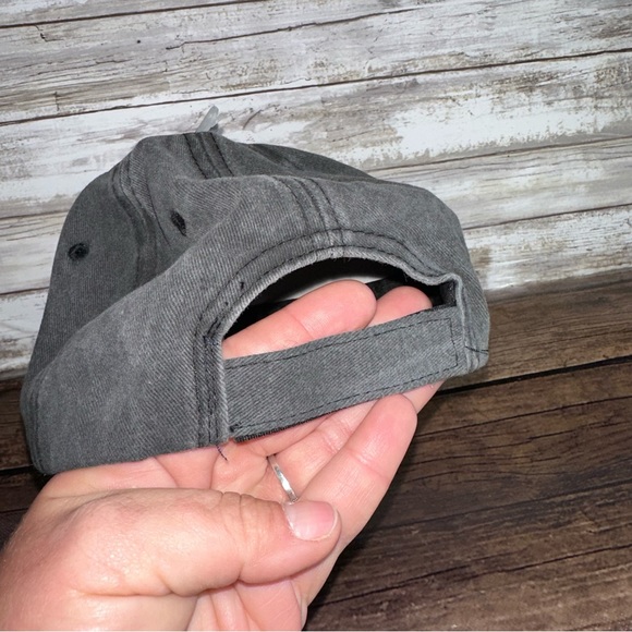 🆕 DOG MOM Embroidery Baseball Cap Washed Distressed Hat Velcro Adjustable Gift - Picture 5 of 8